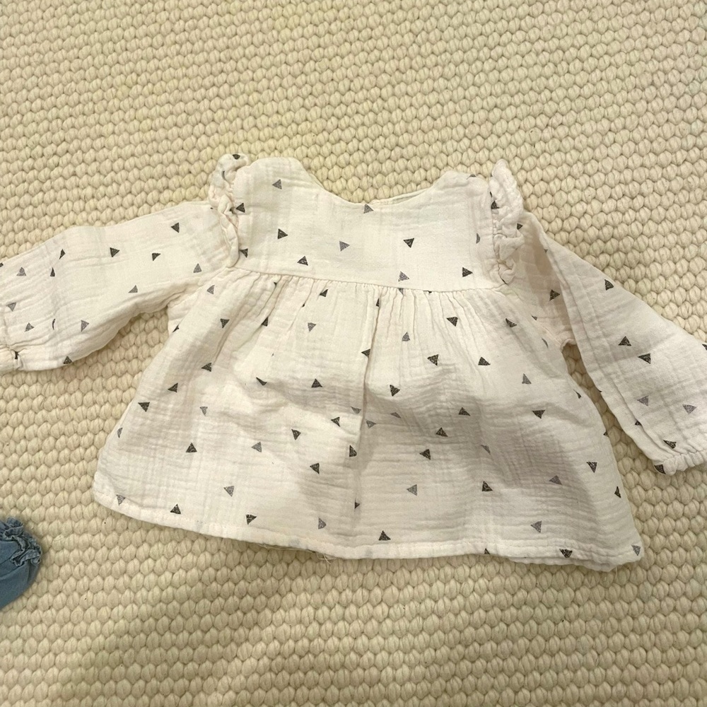 Buho baby girl blouse